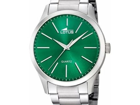 Men s Watch Lotus 15959 B Green Silver Online now