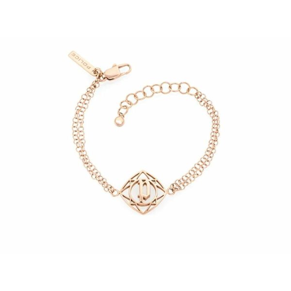 Ladies  Bracelet Police PJ25598BSRG.03 19 cm For Sale