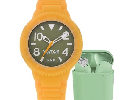 Ladies  Watch Watx & Colors WAPACKEAR18_M (Ø 43 mm) For Sale