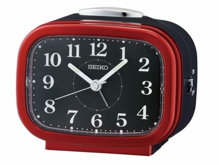 Alarm Clock Seiko QHK060Q Red Online Sale