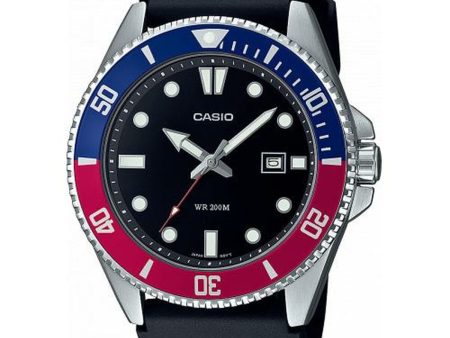 Men s Watch Casio MDV-107-1A3VEF Black on Sale