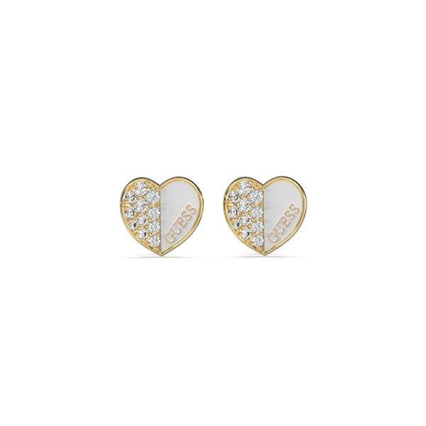 Ladies  Earrings Guess JUBE03048JWYGWHT-U Fashion