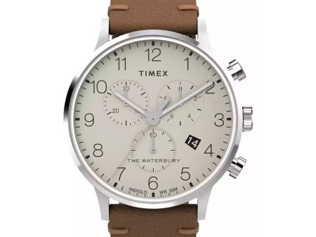 Men s Watch Timex THE WATERBURY (Ø 40 mm) Cheap