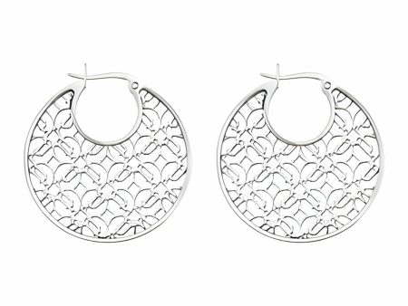 Ladies  Earrings Police PJ25593ESS.01 Stainless steel 3 cm For Cheap