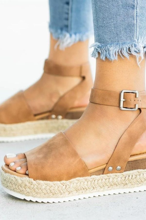 Women Sandals Plus Size Wedges Shoes For Women High Heels Sandals Summer Shoes 2019 Flip Flop Chaussures Femme Platform Sandals Fashion